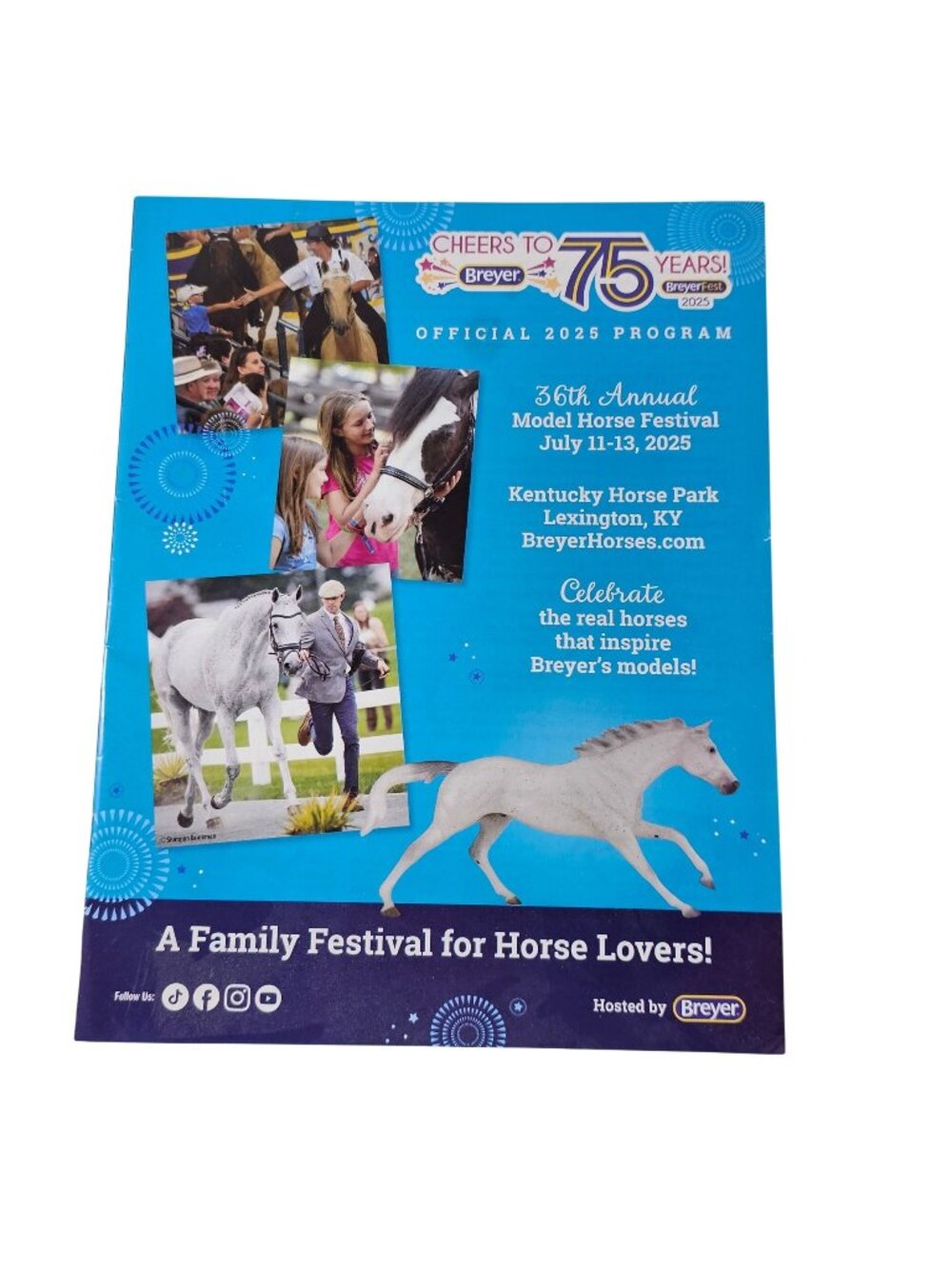 BreyerFest 2025 Official Program Cheers To 75 Years Breyer Model Horse Event